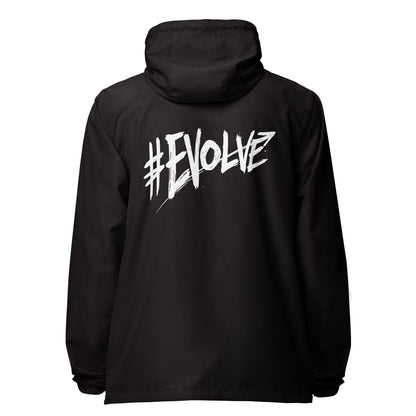 Evolve lightweight zip up windbreaker