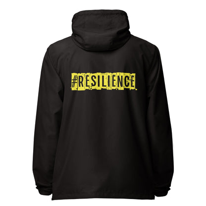 Resilience lightweight zip up windbreaker