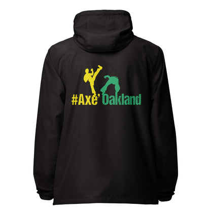 Axe Oakland lightweight zip up windbreaker