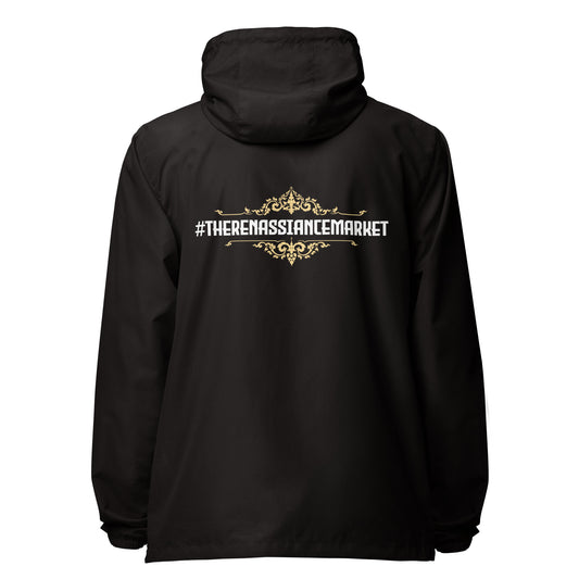 TRM lightweight zip up windbreaker