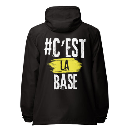 Cest La Base lightweight zip up windbreaker