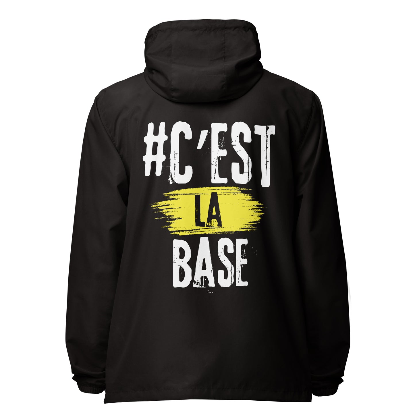 Cest La Base lightweight zip up windbreaker