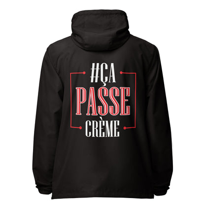 Ca Passe Creame lightweight zip up windbreaker