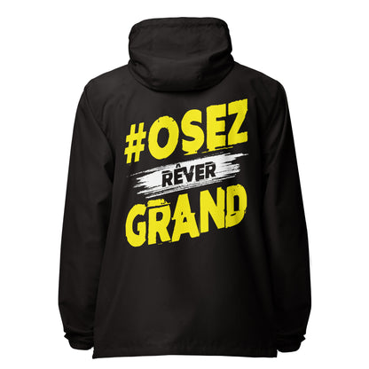 Osez Rever Grand lightweight zip up windbreaker