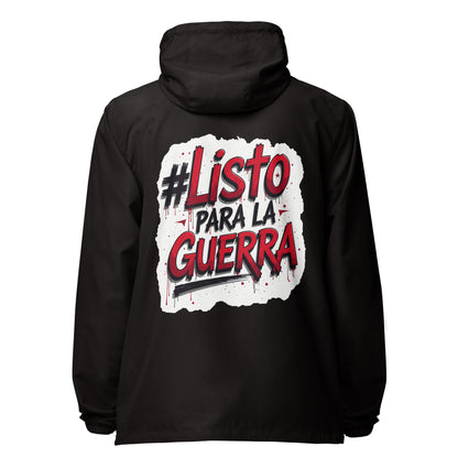 Listo Guerra lightweight zip up windbreaker