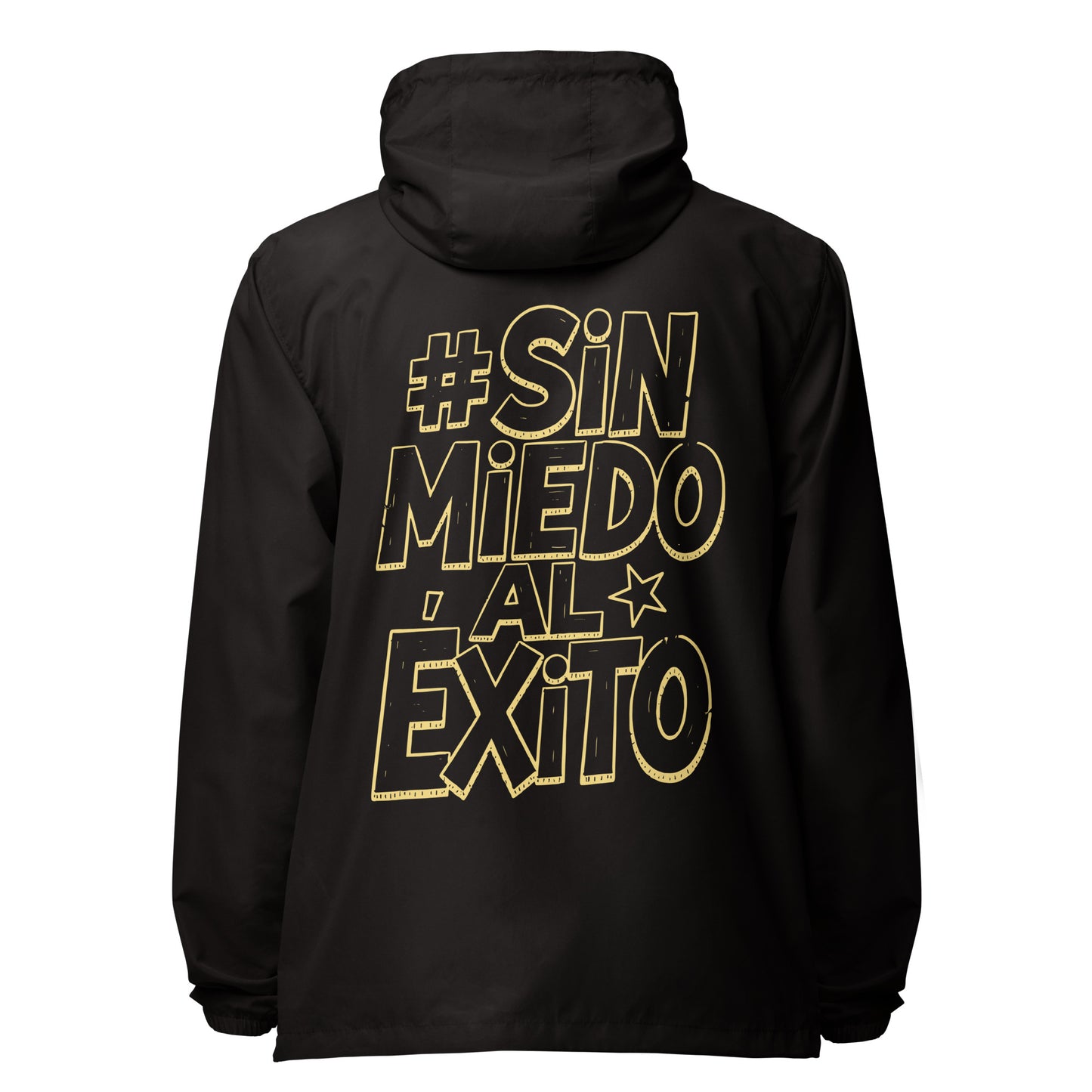 Sin Miedo Al Exito lightweight zip up windbreaker