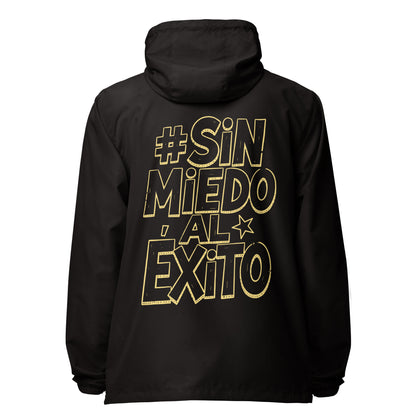 Sin Miedo Al Exito lightweight zip up windbreaker