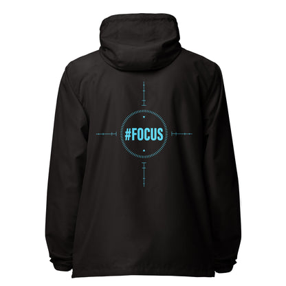 Focus lightweight zip up windbreaker