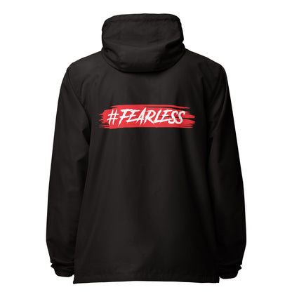 Fearless lightweight zip up windbreaker