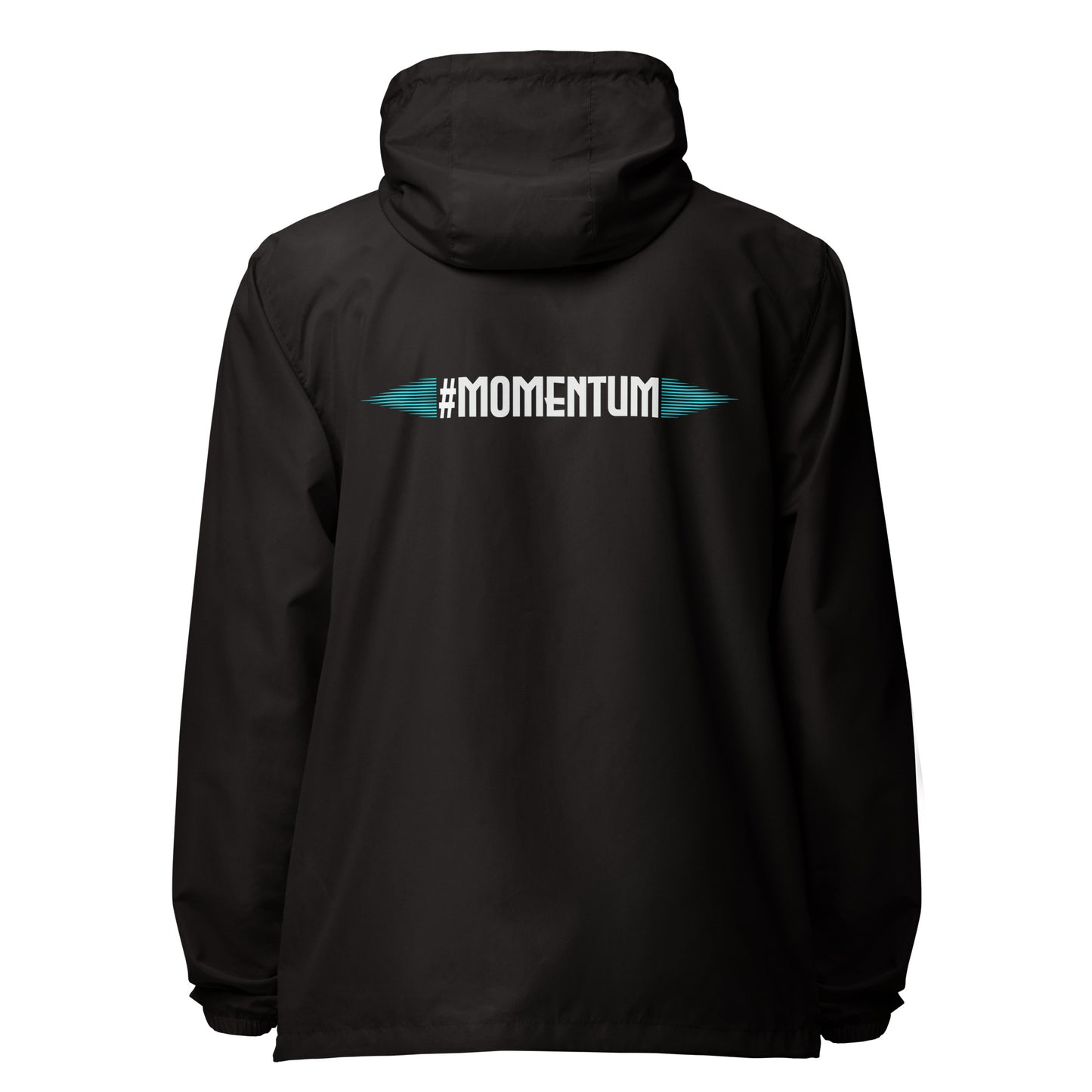Momentum lightweight zip up windbreaker