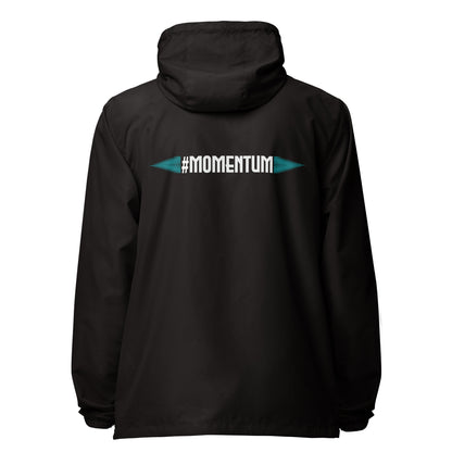Momentum lightweight zip up windbreaker