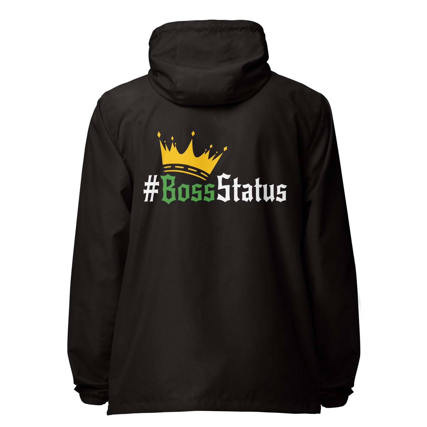 Boss Status lightweight zip up windbreaker
