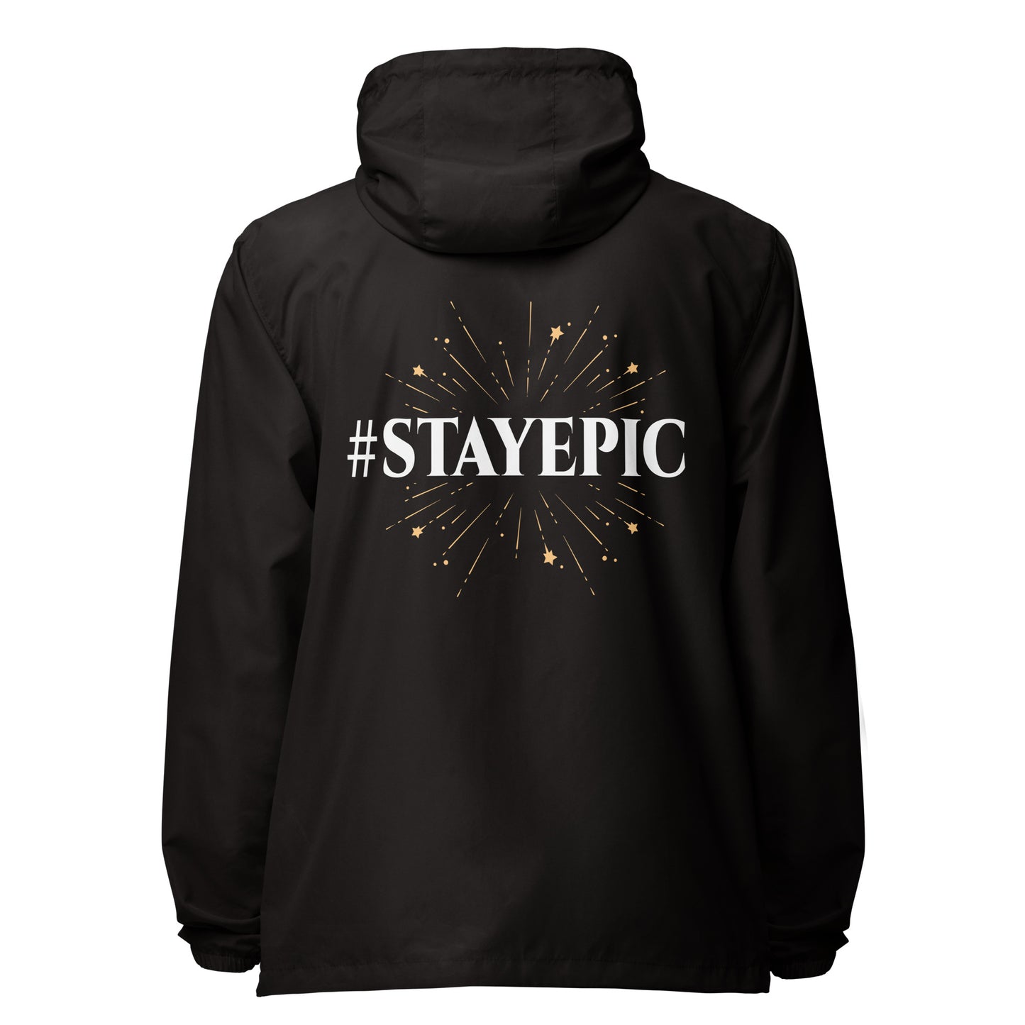 Stayepic lightweight zip up windbreaker
