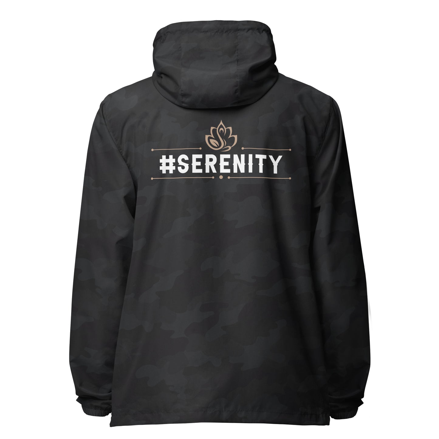 Serenity lightweight zip up windbreaker