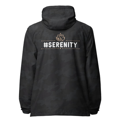 Serenity lightweight zip up windbreaker