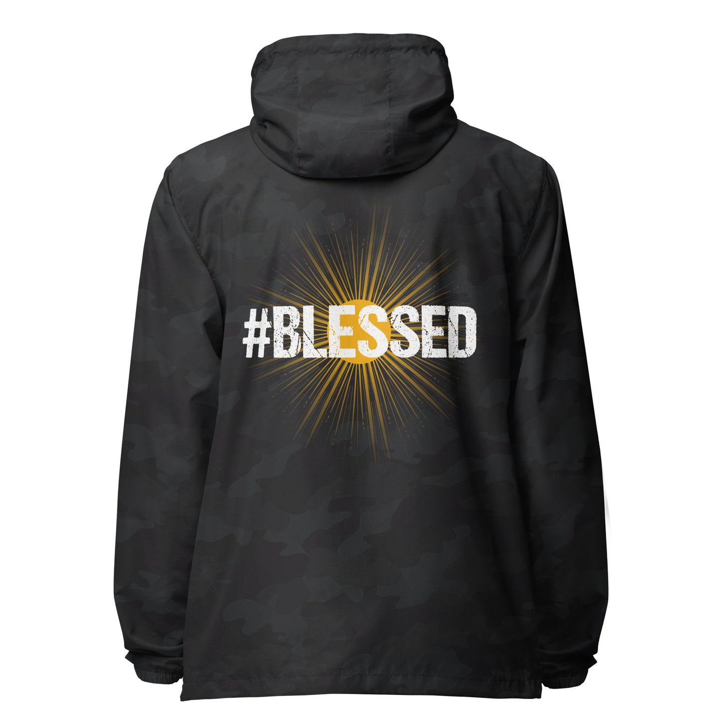 Blessed lightweight zip up windbreaker