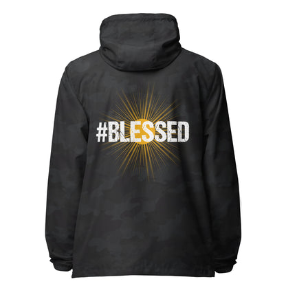 Blessed lightweight zip up windbreaker