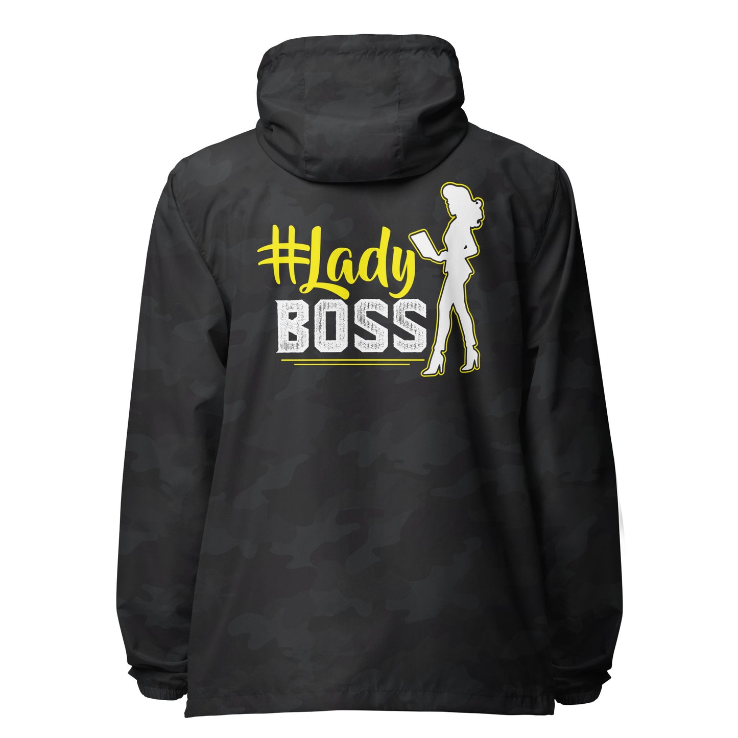 Lady Boss zip up windbreaker