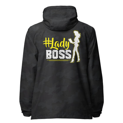 Lady Boss zip up windbreaker