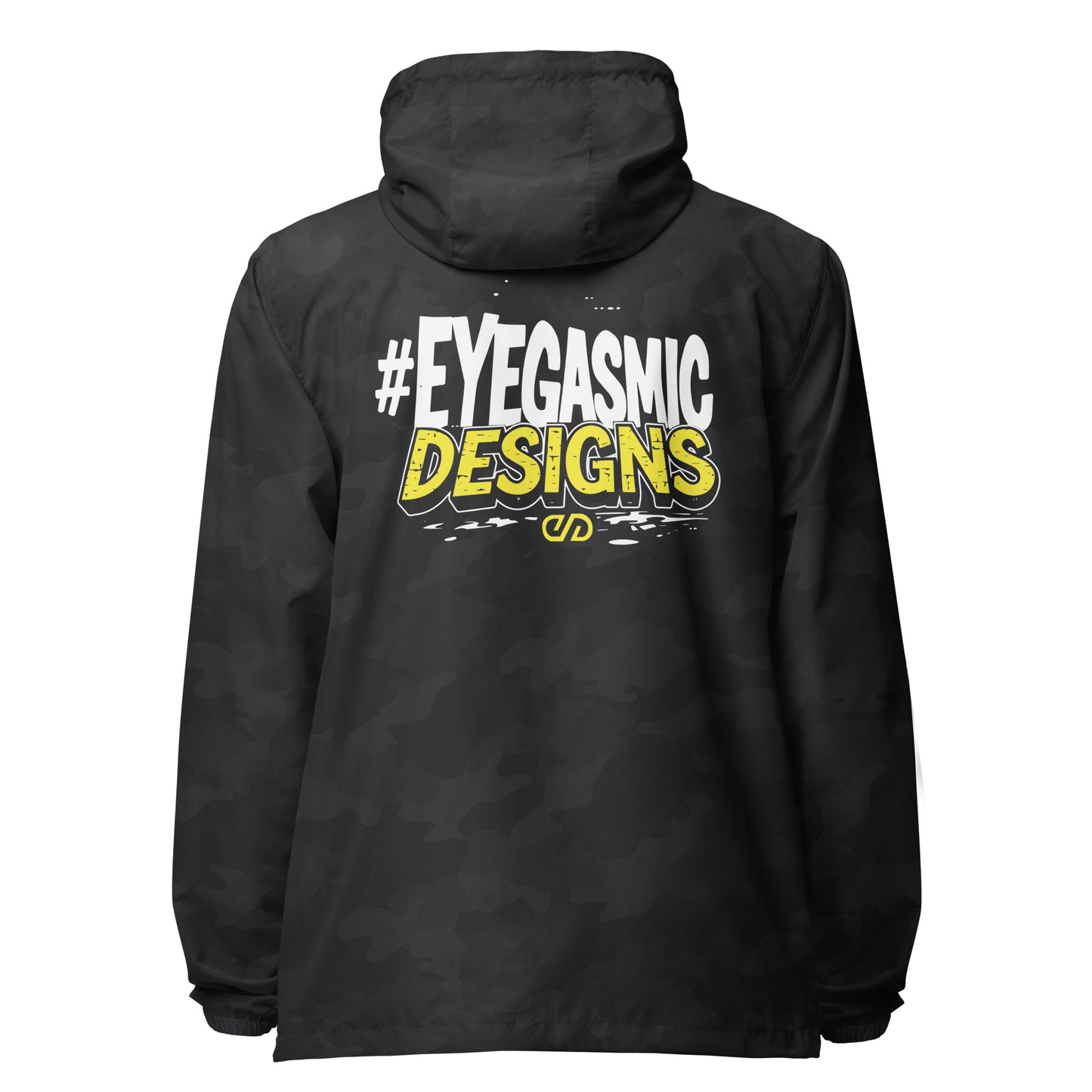 Eyegasmic Designs lightweight zip up windbreaker