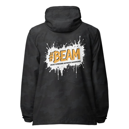 Beam lightweight zip up windbreaker
