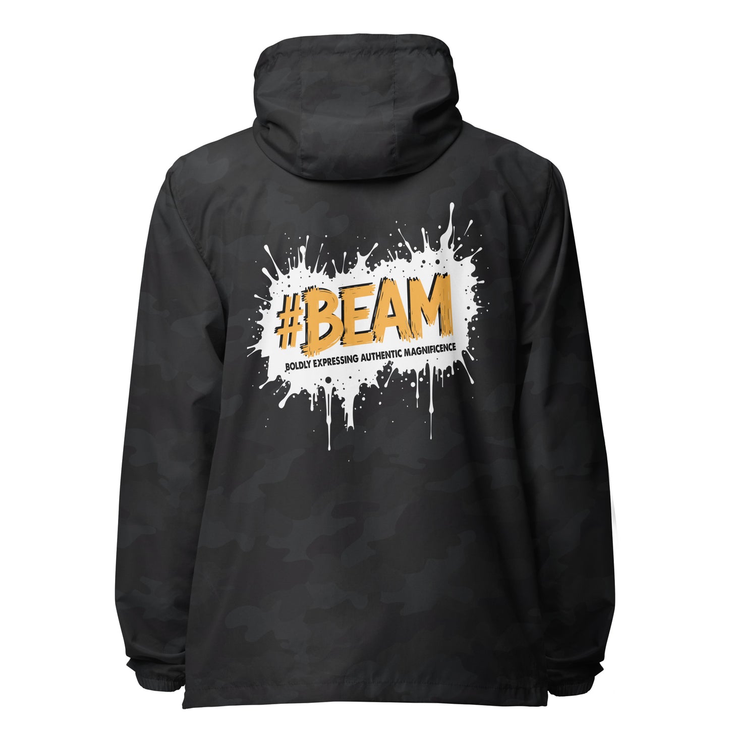Beam lightweight zip up windbreaker