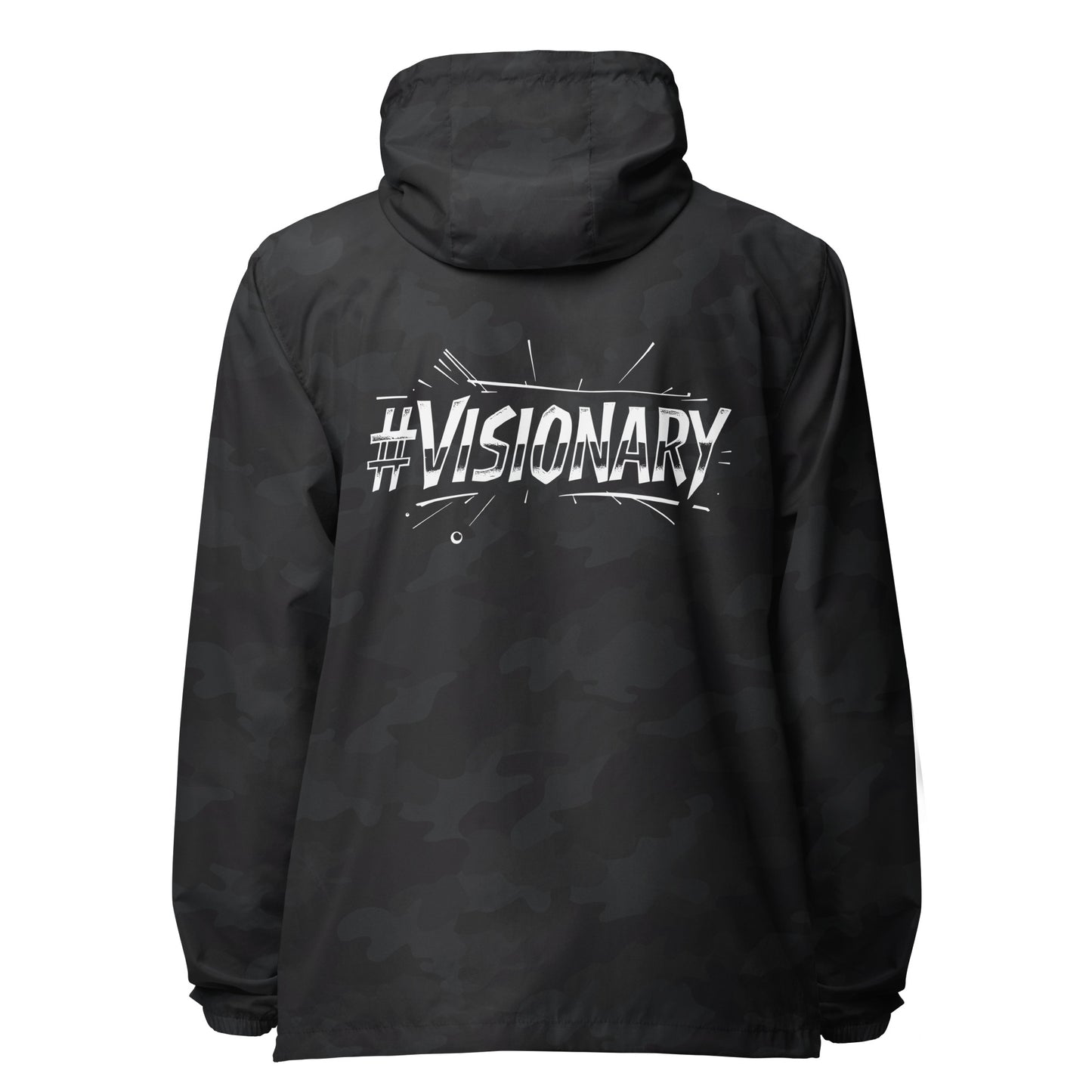 Visionary lightweight zip up windbreaker
