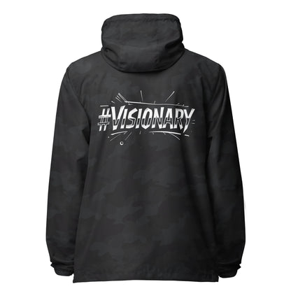 Visionary lightweight zip up windbreaker