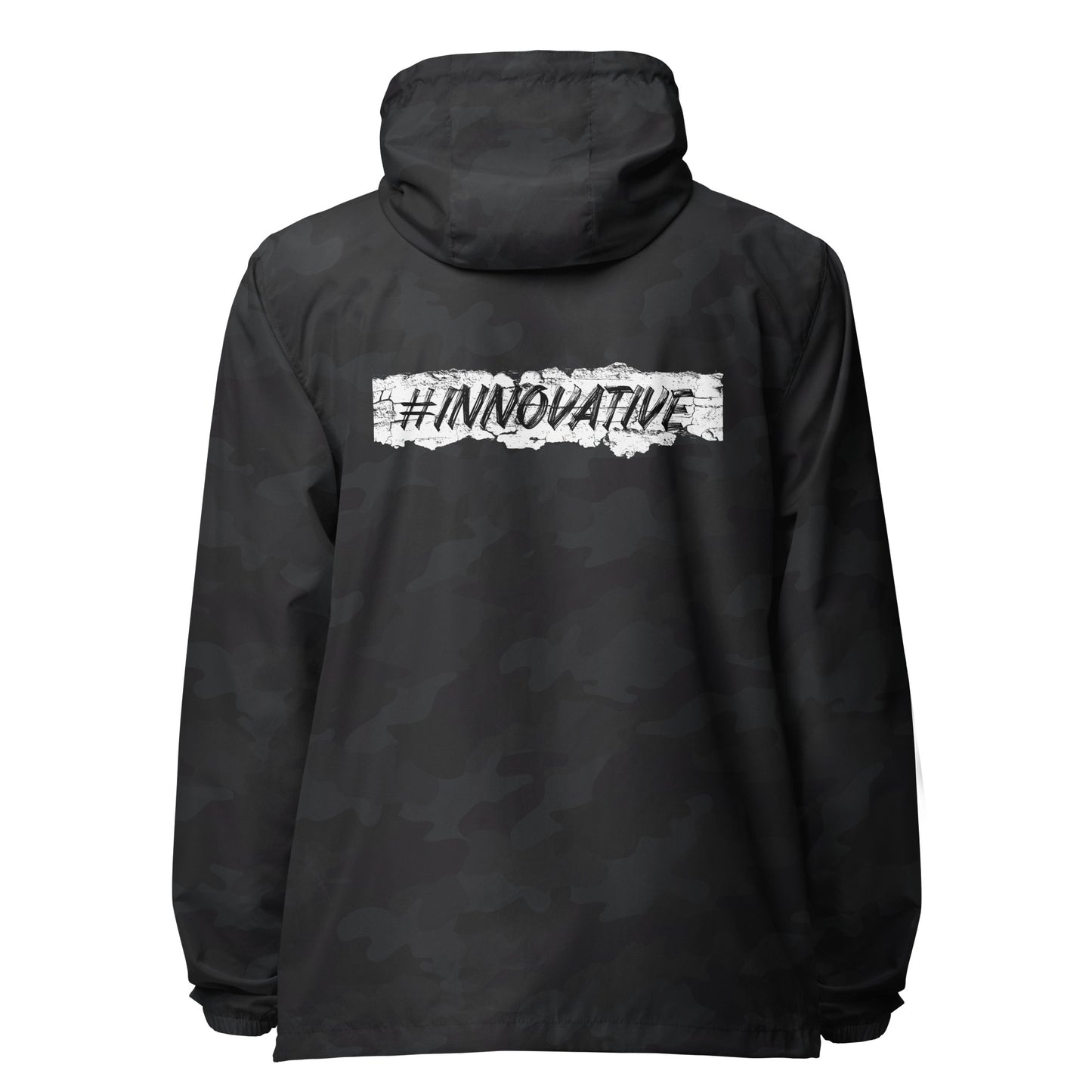Innovative lightweight zip up windbreaker