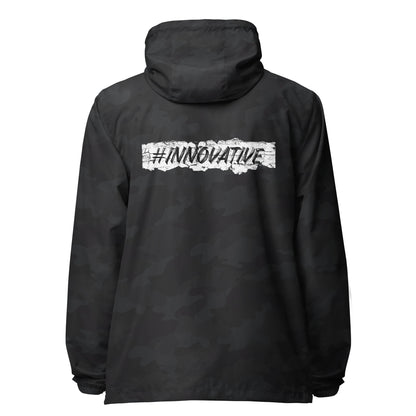 Innovative lightweight zip up windbreaker