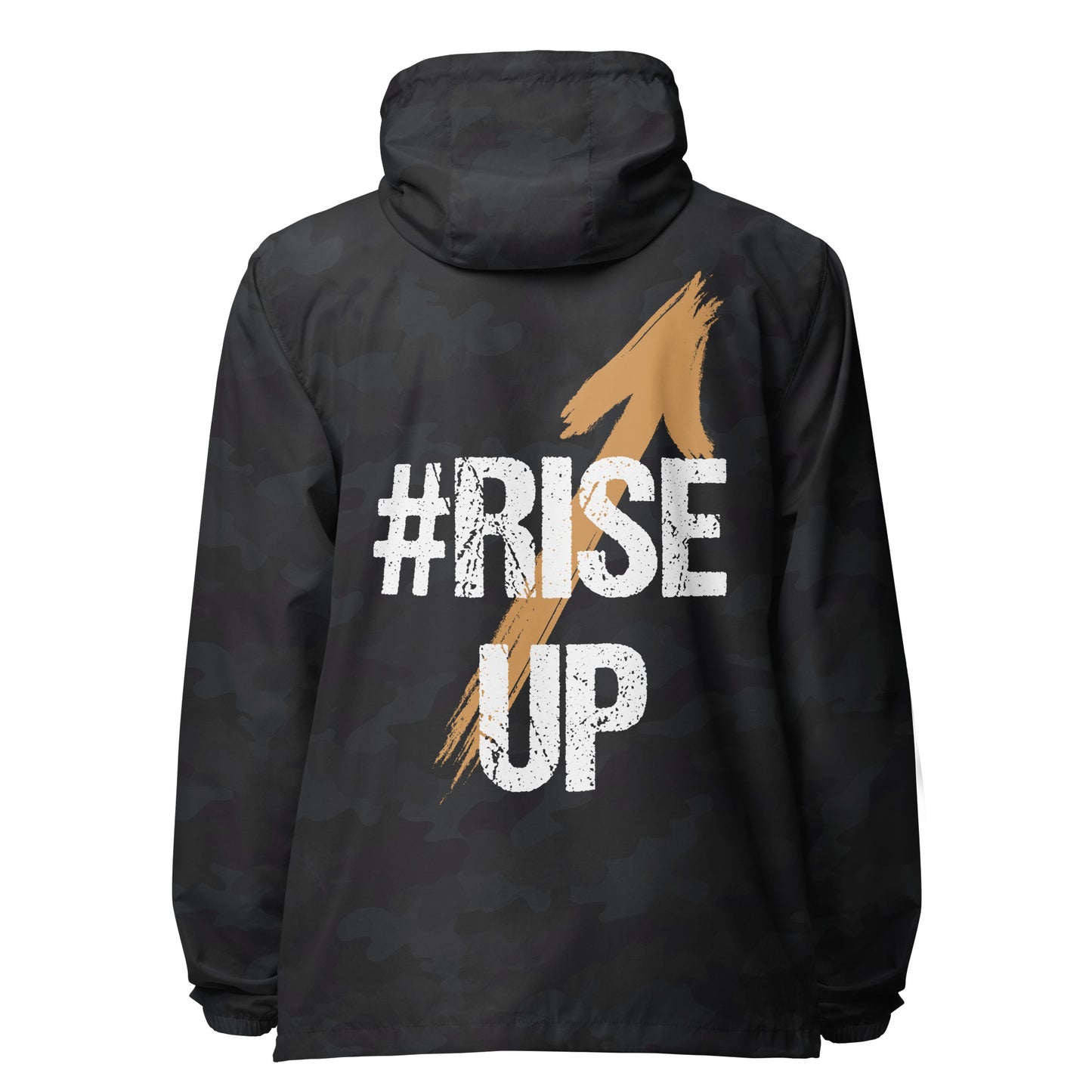 Rise Up lightweight zip up windbreaker