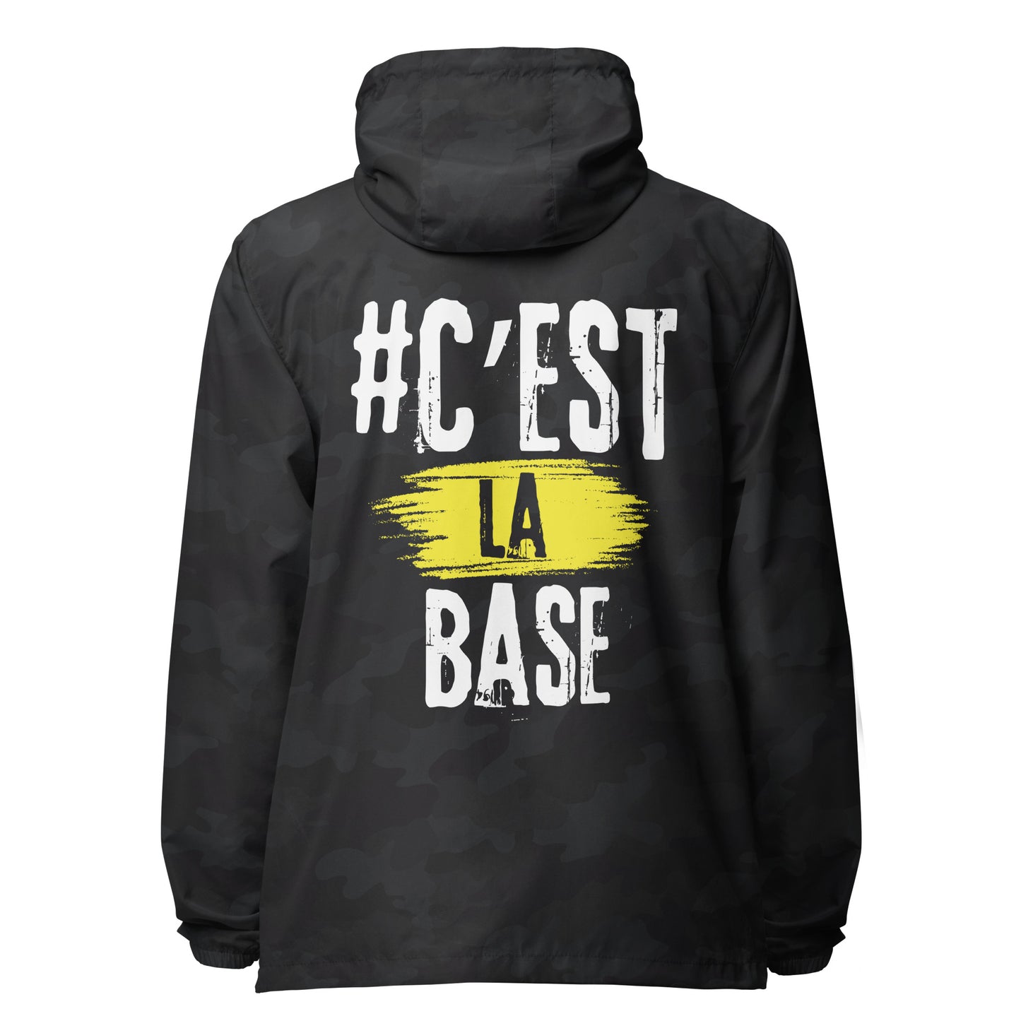 Cest La Base lightweight zip up windbreaker