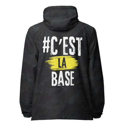 Cest La Base lightweight zip up windbreaker
