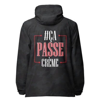 Ca Passe Creame lightweight zip up windbreaker