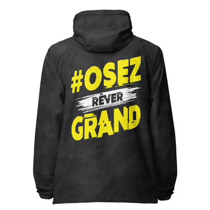 Osez Rever Grand lightweight zip up windbreaker