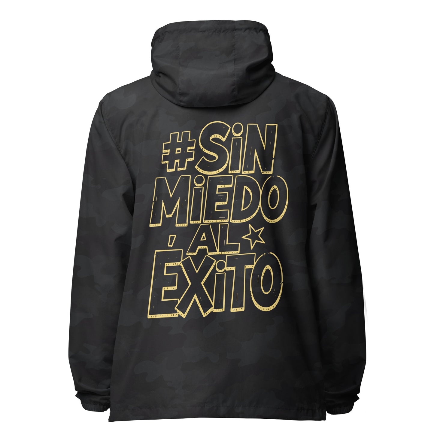 Sin Miedo Al Exito lightweight zip up windbreaker