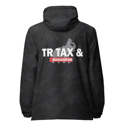 Tr Tax & Book keeping lightweight zip up windbreaker