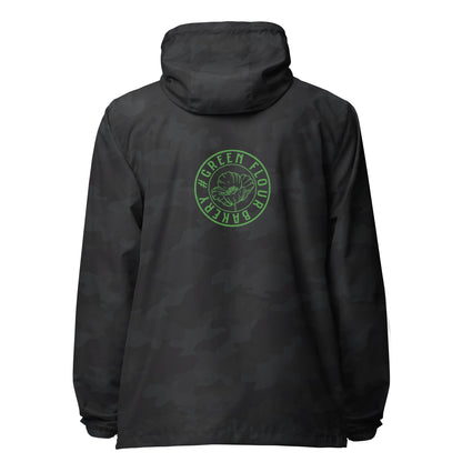 Green Flour lightweight zip up windbreaker