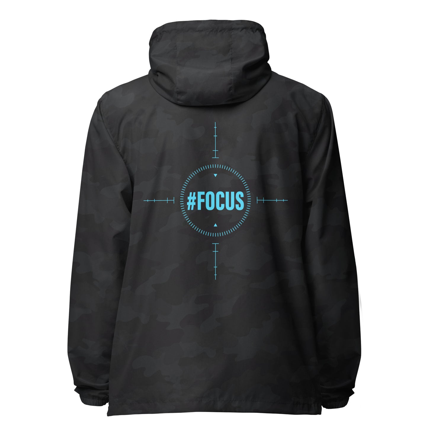 Focus lightweight zip up windbreaker