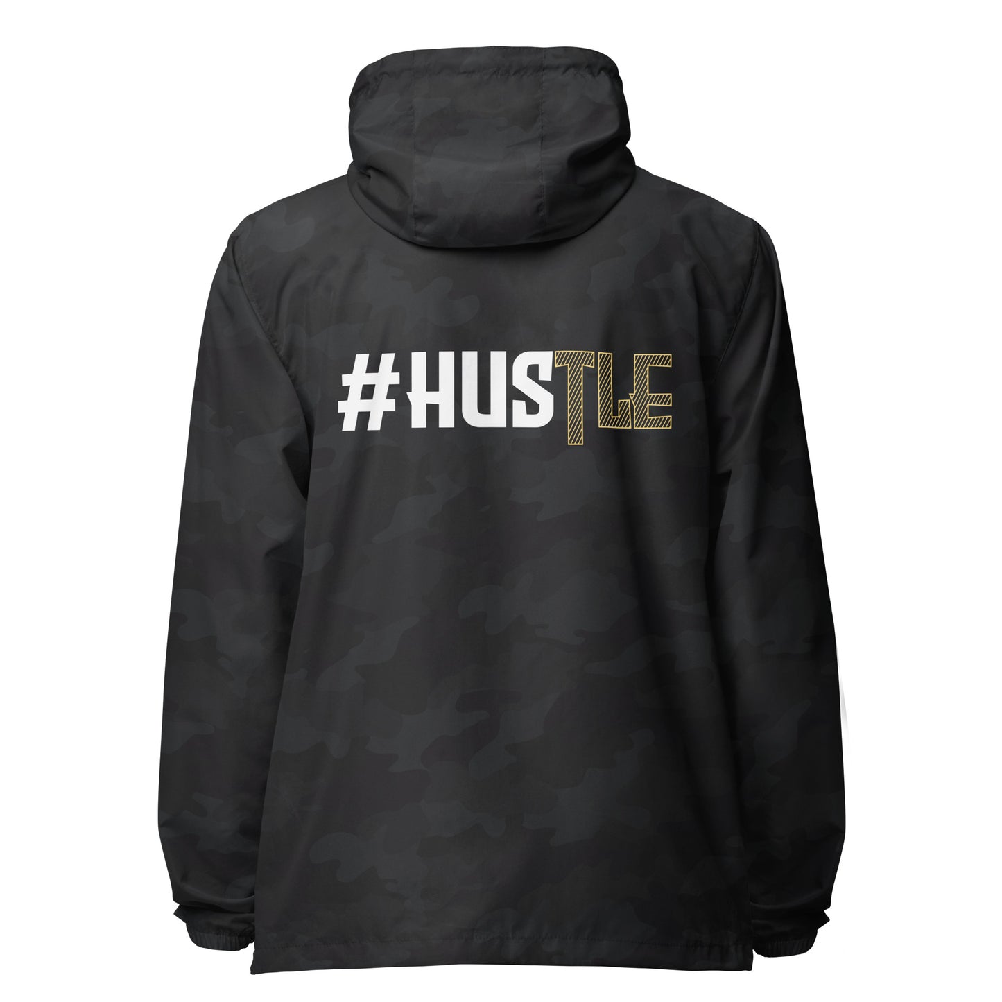 Hustle lightweight zip up windbreaker