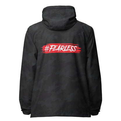 Fearless lightweight zip up windbreaker