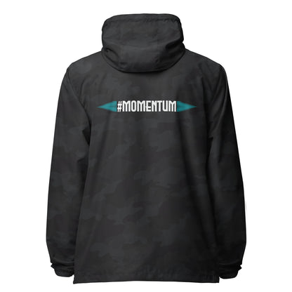 Momentum lightweight zip up windbreaker