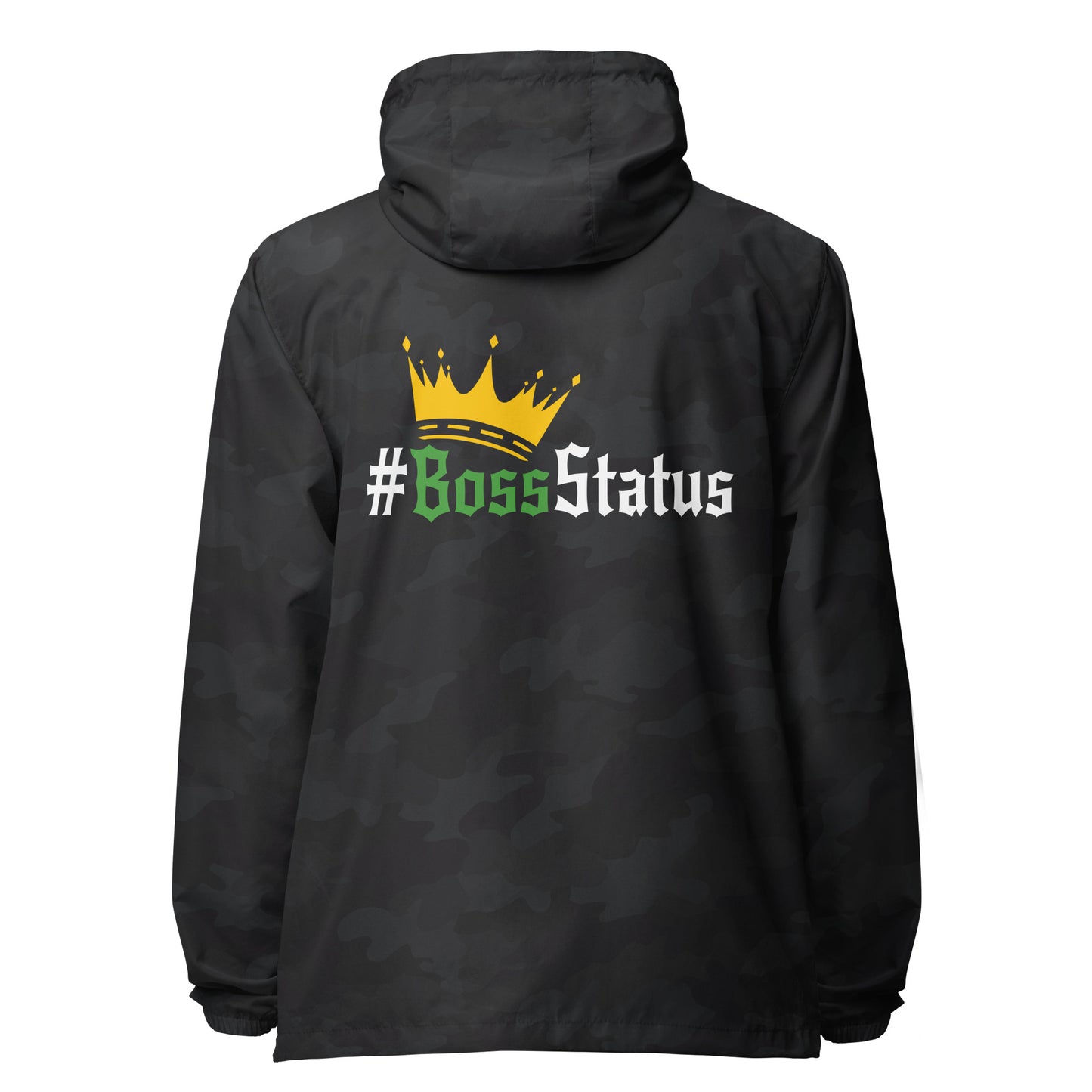 Boss Status lightweight zip up windbreaker