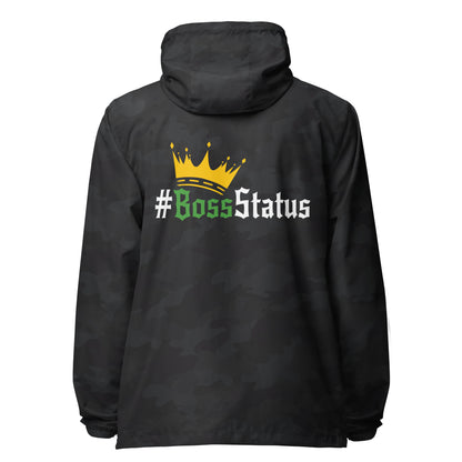 Boss Status lightweight zip up windbreaker