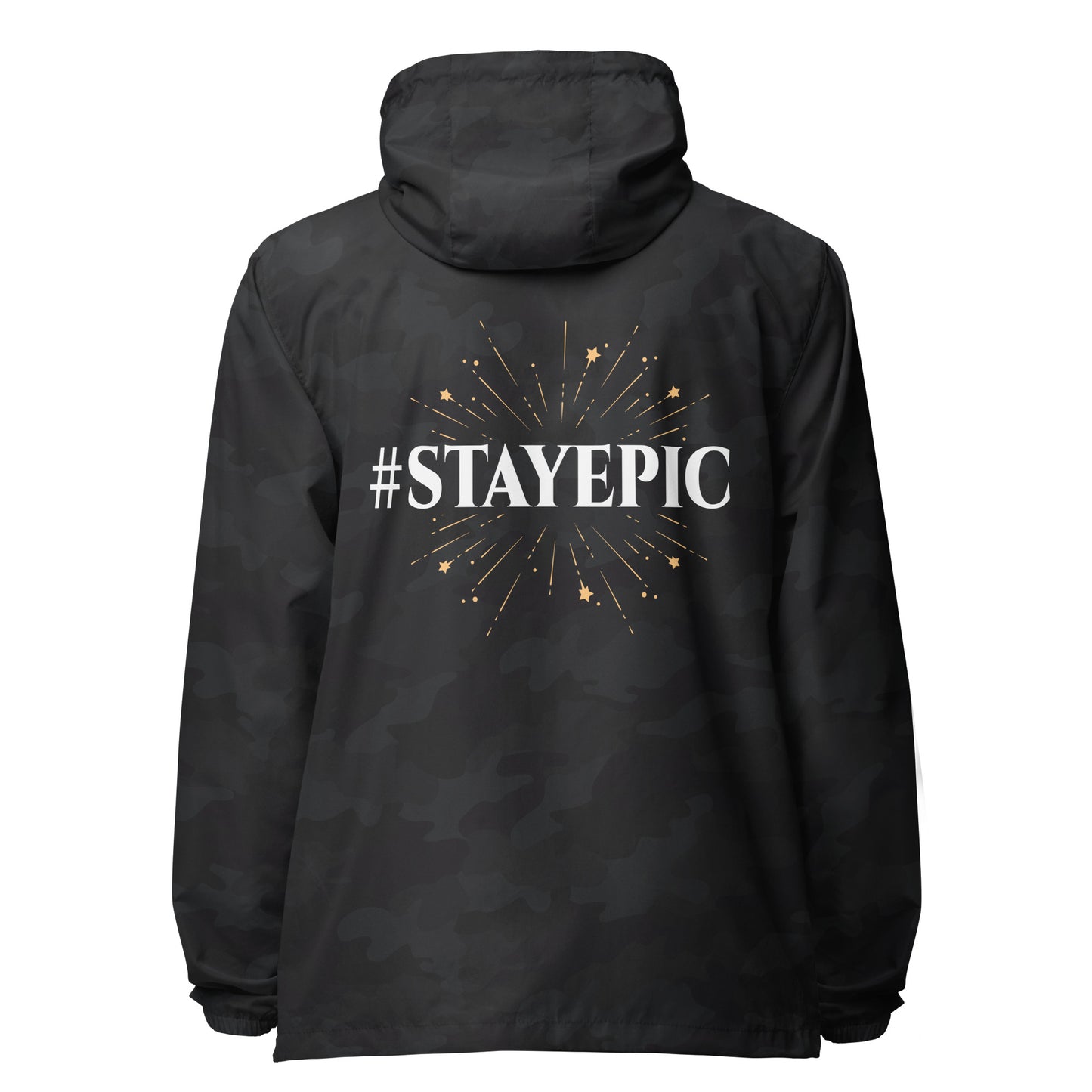 Stayepic lightweight zip up windbreaker