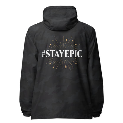 Stayepic lightweight zip up windbreaker