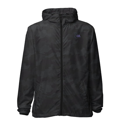 Nofcksgiven lightweight zip up windbreaker