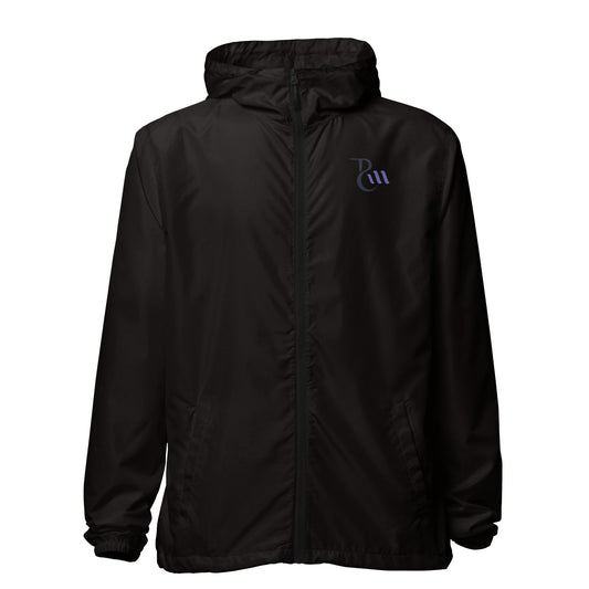 Blessed lightweight zip up windbreaker