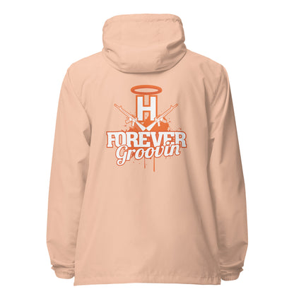 Forever Groovin Tee Unisex lightweight zip up windbreaker