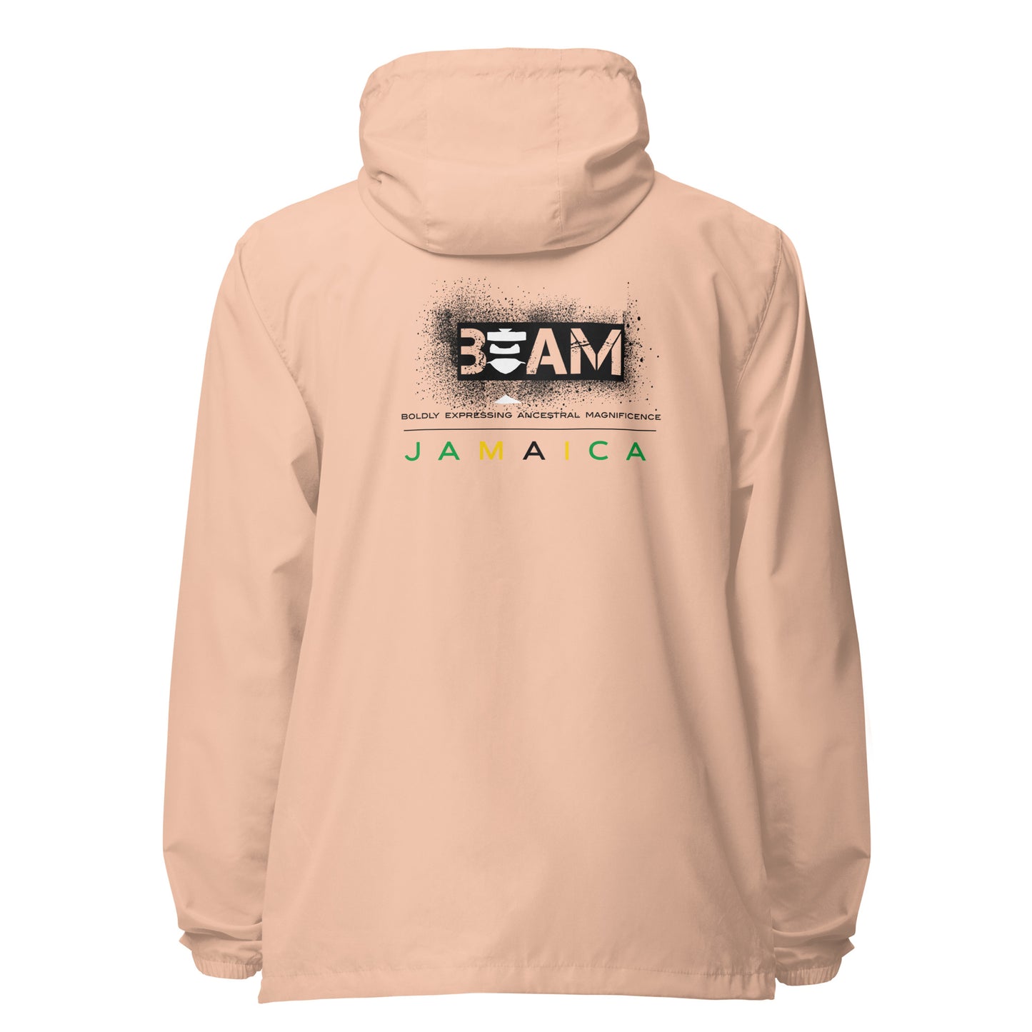 Beam Jamaica Signature Unisex lightweight zip up windbreaker